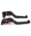 009 New Motorcycle Cnc Adjustable Folding Extending Brake Clutch Levers Black For Honda Cbr650F Cb650F 2014 2015